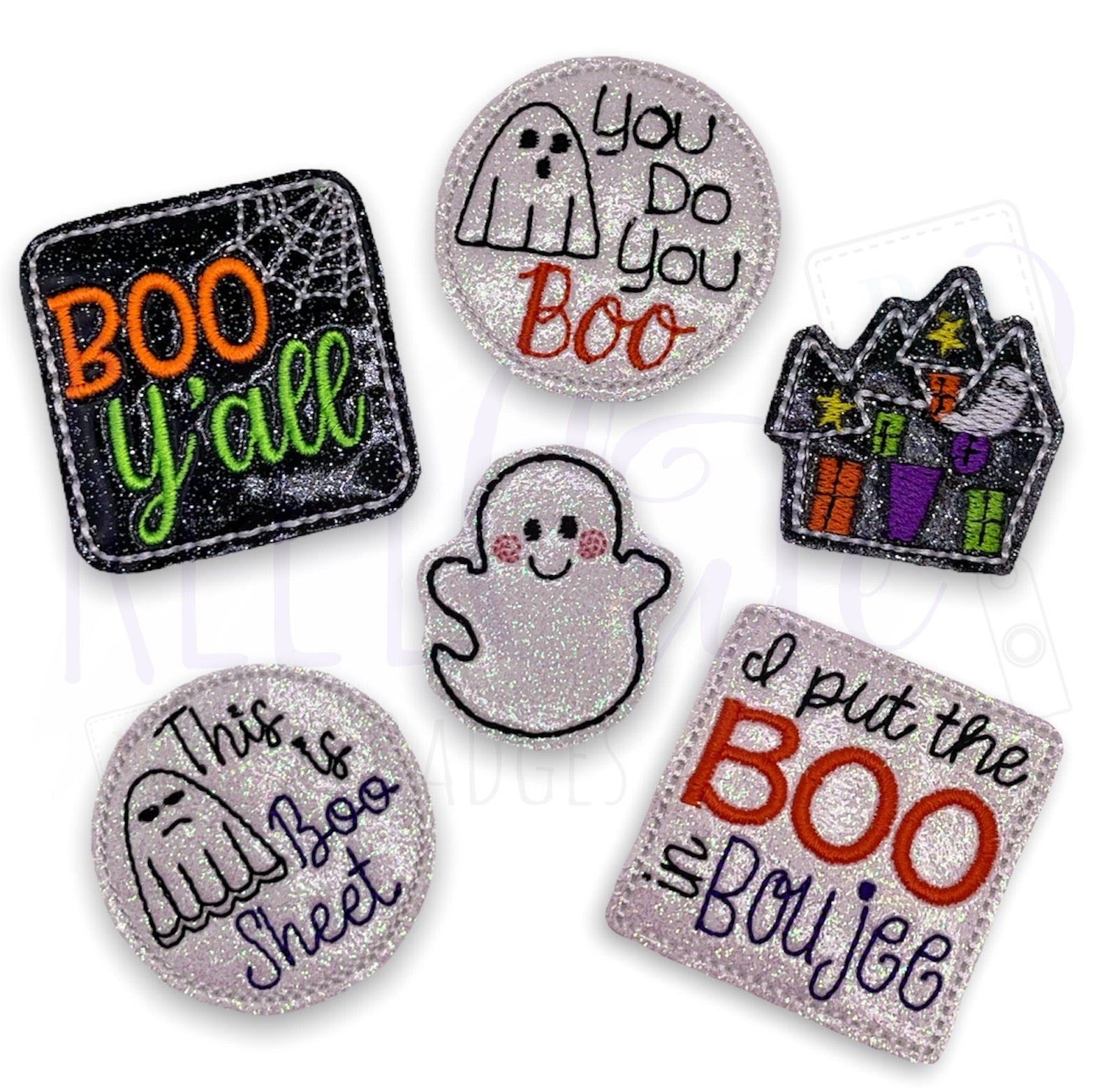 Halloween Cuties Badge Reel Bundle-Ghost Badge Reel-Pumpkin Badge