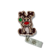 Rudolph with Ornament on Antlers