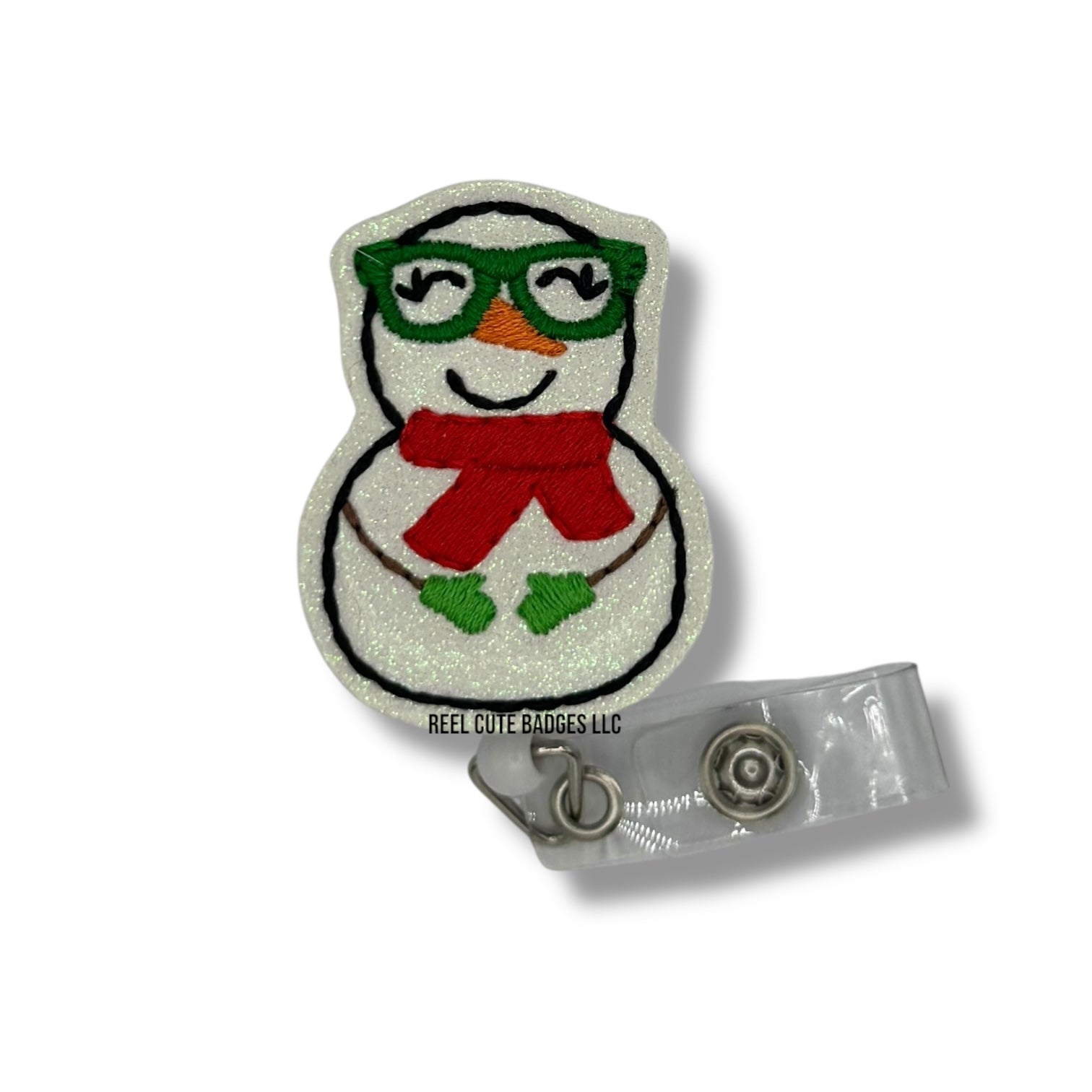 Snowman with Glasses