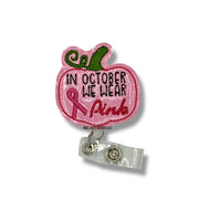 In October We Wear Pink (Pumpkin)
