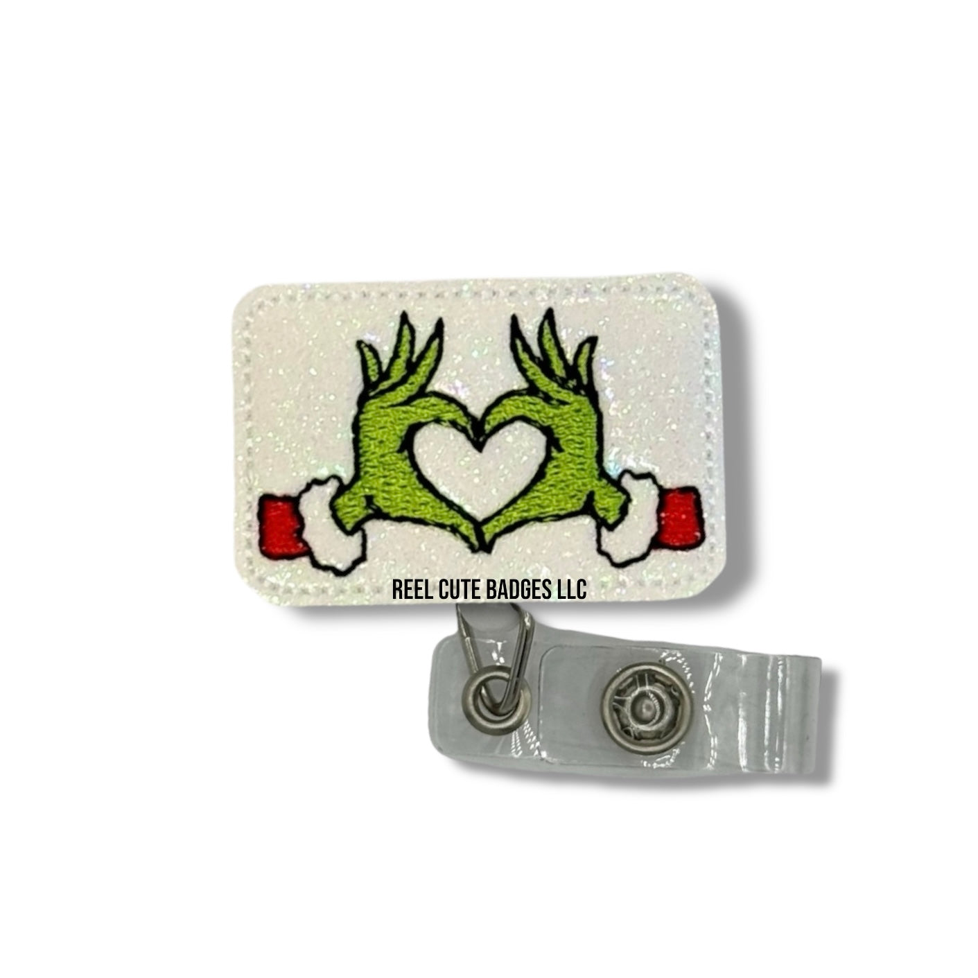 Grinch Heart Hands