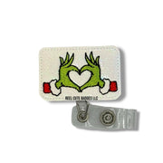 Grinch Heart Hands