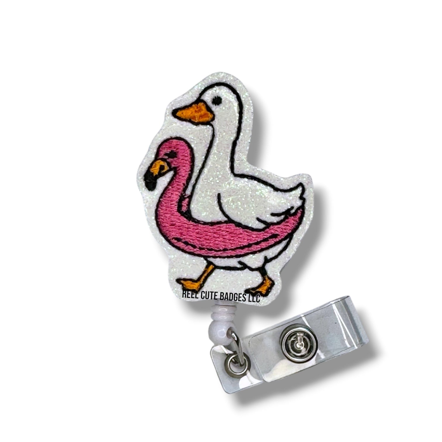 Silly Goose Flamingo Float