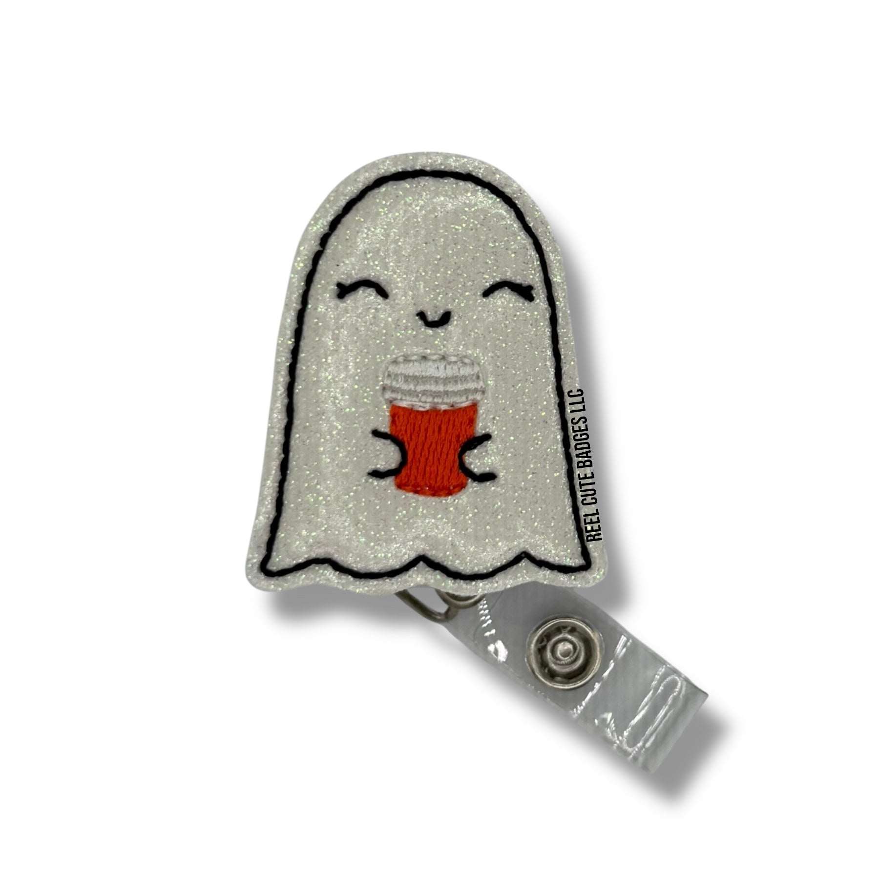 Ghost Holding Coffee