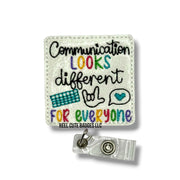 Communication Looks Different For Everyone