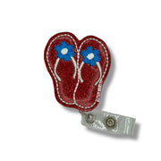 Patriotic Flip Flops