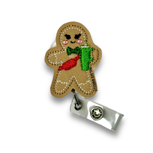 Gingerbread Man with Belt Bag & Tumbler