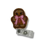 Gingerbread Man with Bow