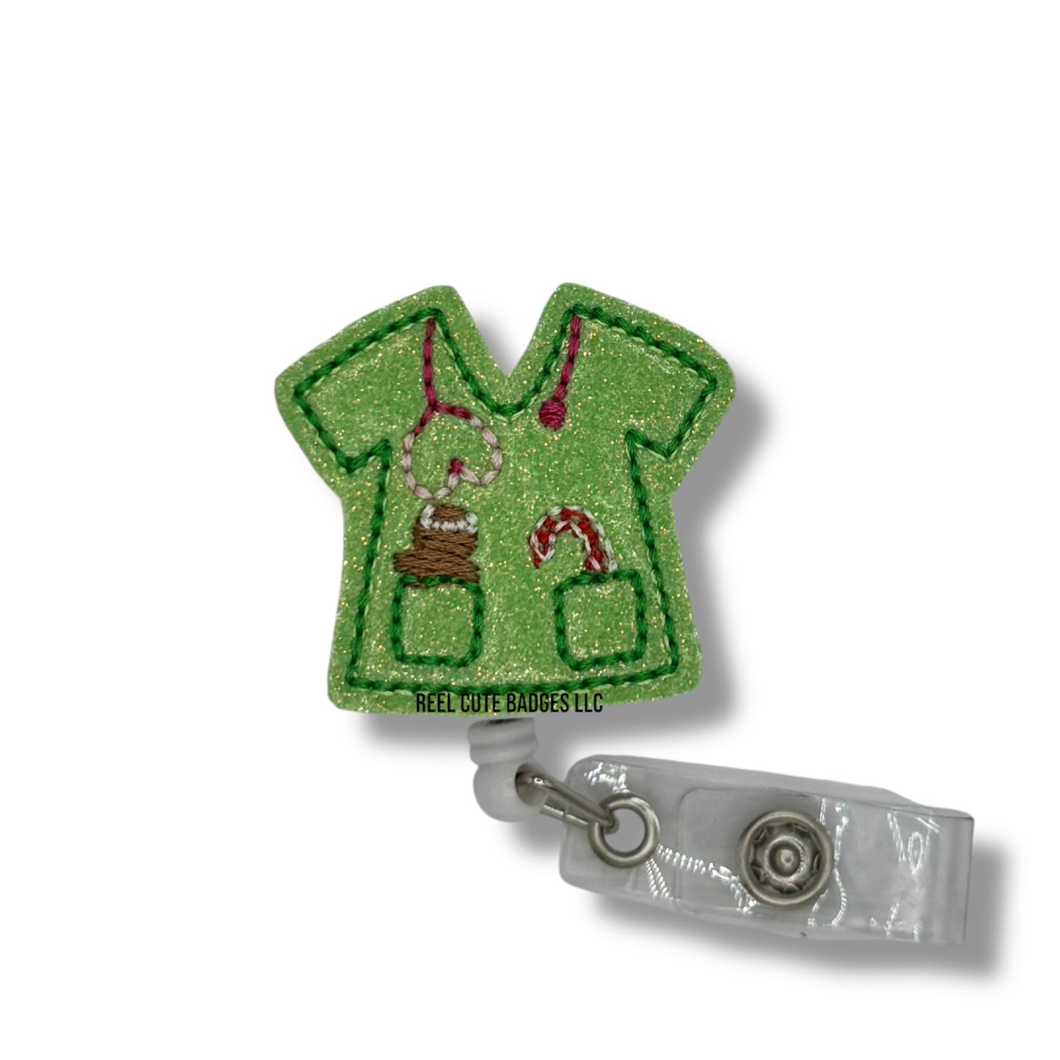 Christmas Scrub Top
