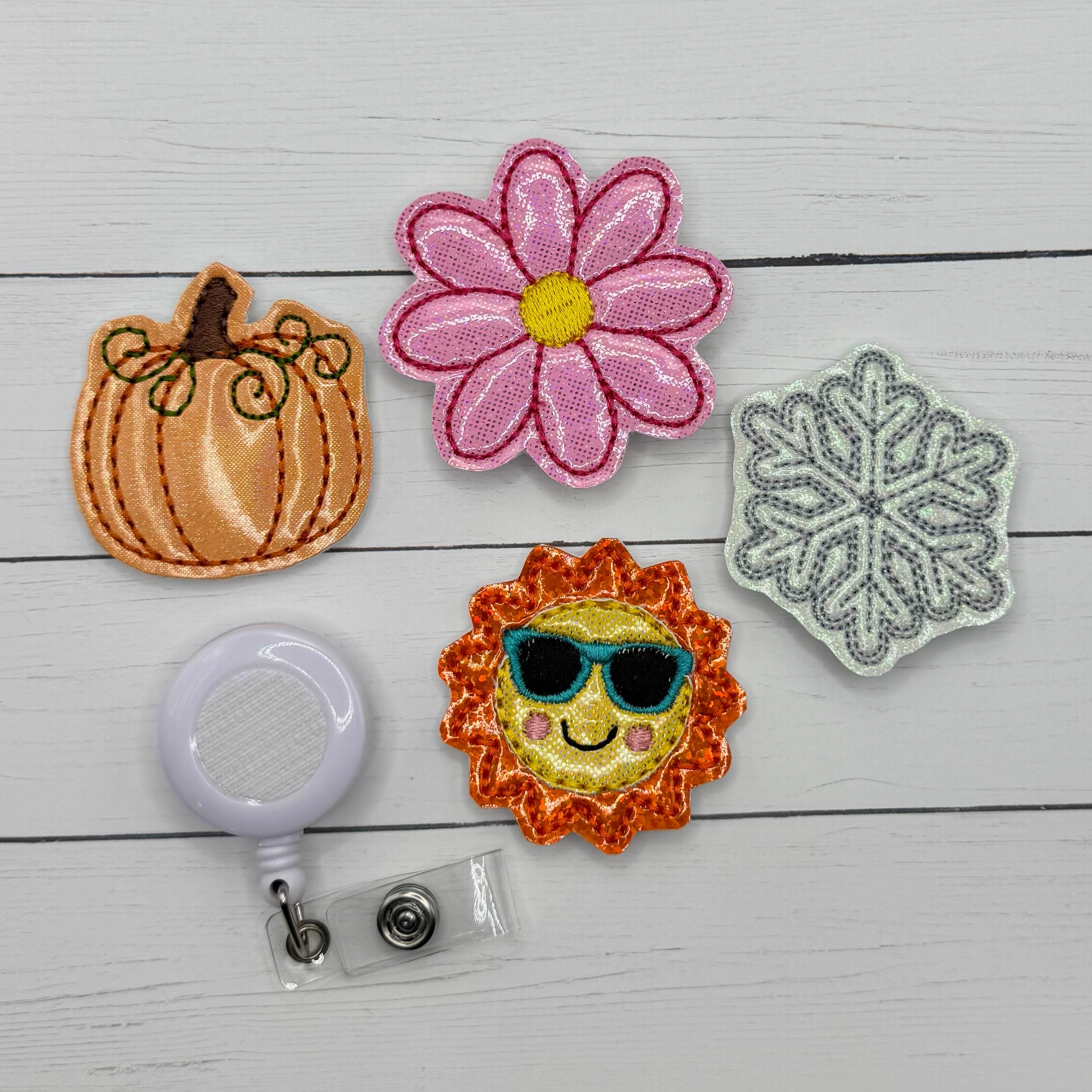 Reel Cute Badges Seasons Set