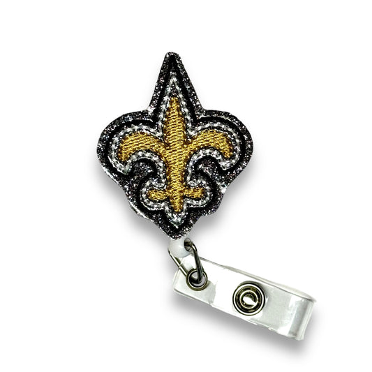 Fleur De Lis (Black & Gold)