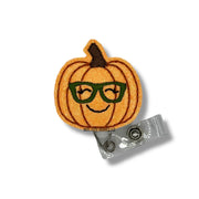 Pumpkin with Glasses