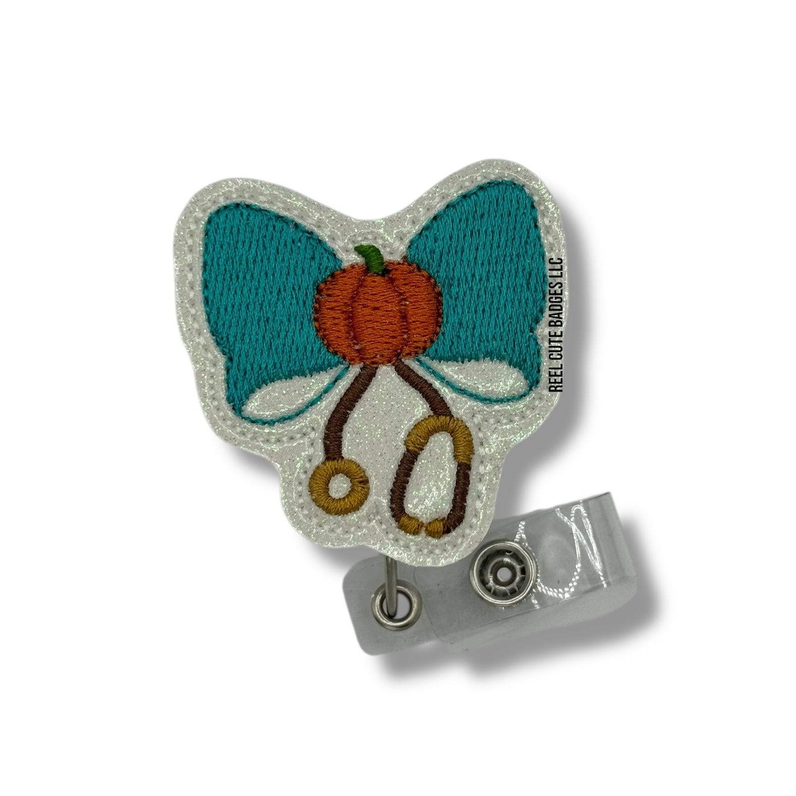 Pumpkin Bow Stethoscope