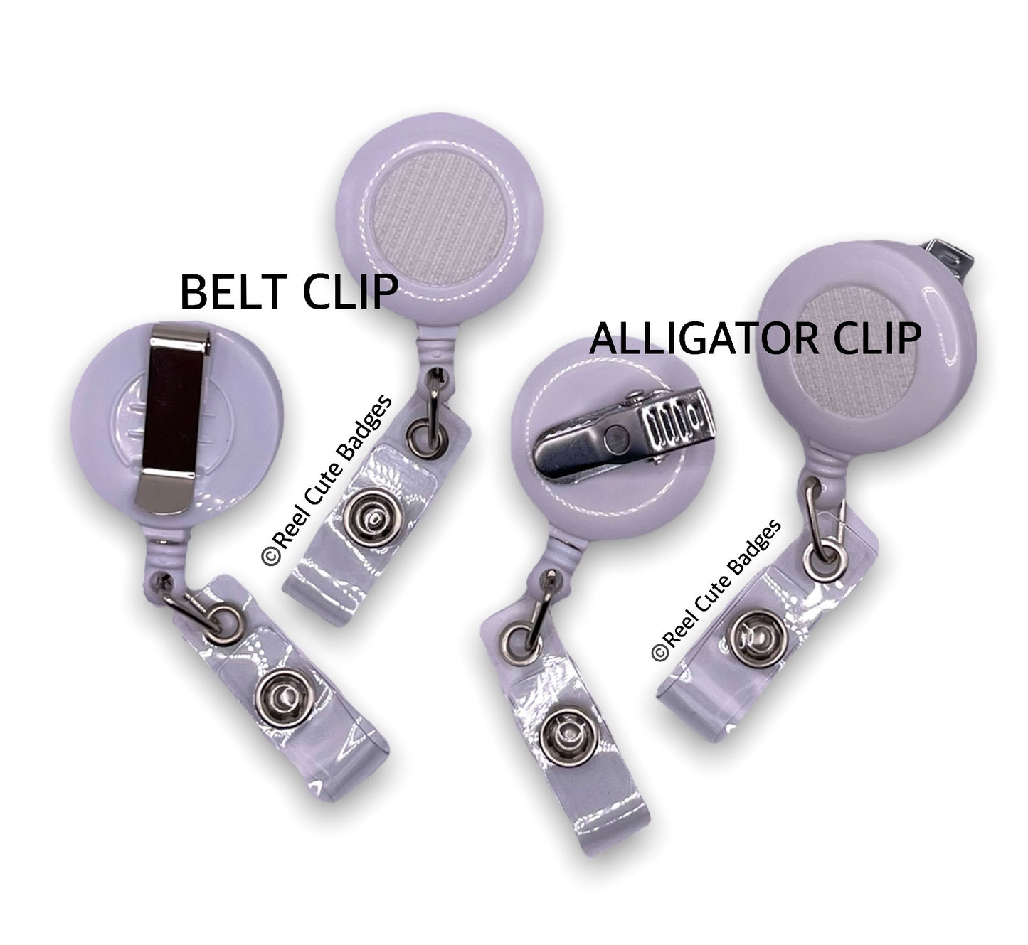 Alligator Clip Reel – Reel Cute Badges